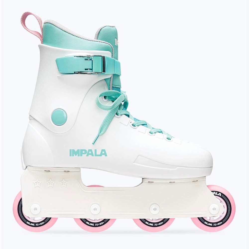 Impala Lightspeed Inline Roller Skates - White / Size 7 (Women)
